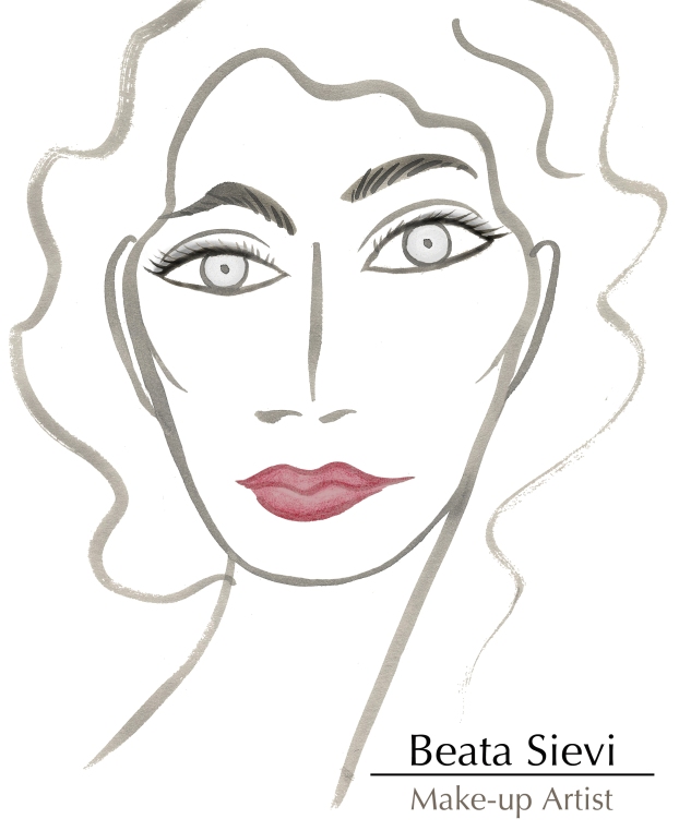 Facechart von Beata Sievi