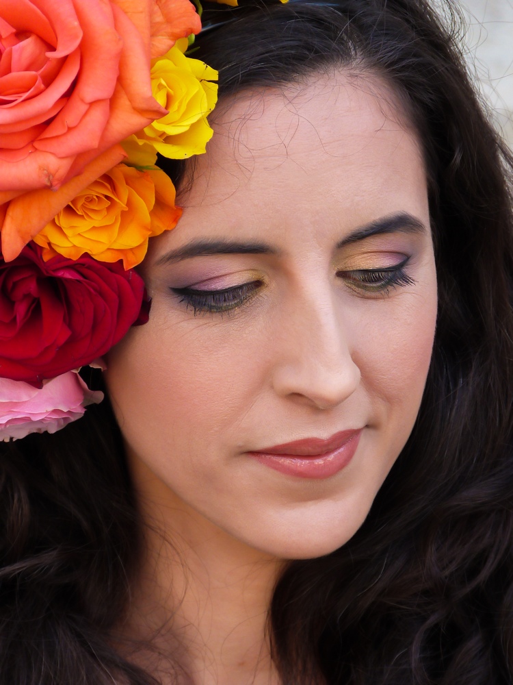 Romantisches "Regenbogen-Make-up" für den Frühling 2014 von Beata Sievi, Visagistin aus Winterthur